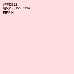 #FFDEE2 - Pig Pink Color Image